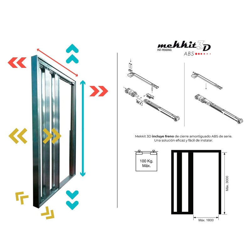 Armazón modular en kit (hasta 3000 mm)