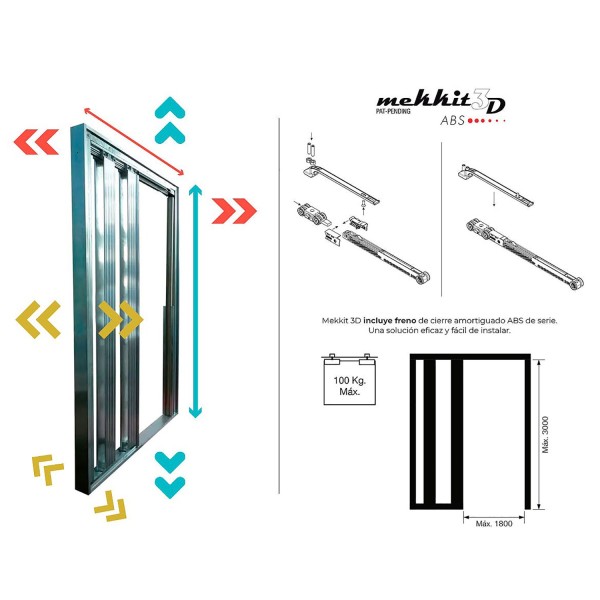 Armazón modular en kit (hasta 2700 mm)