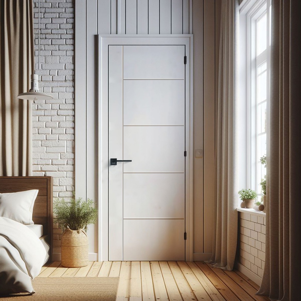 Puerta Interior Lacada Modelo Madrid