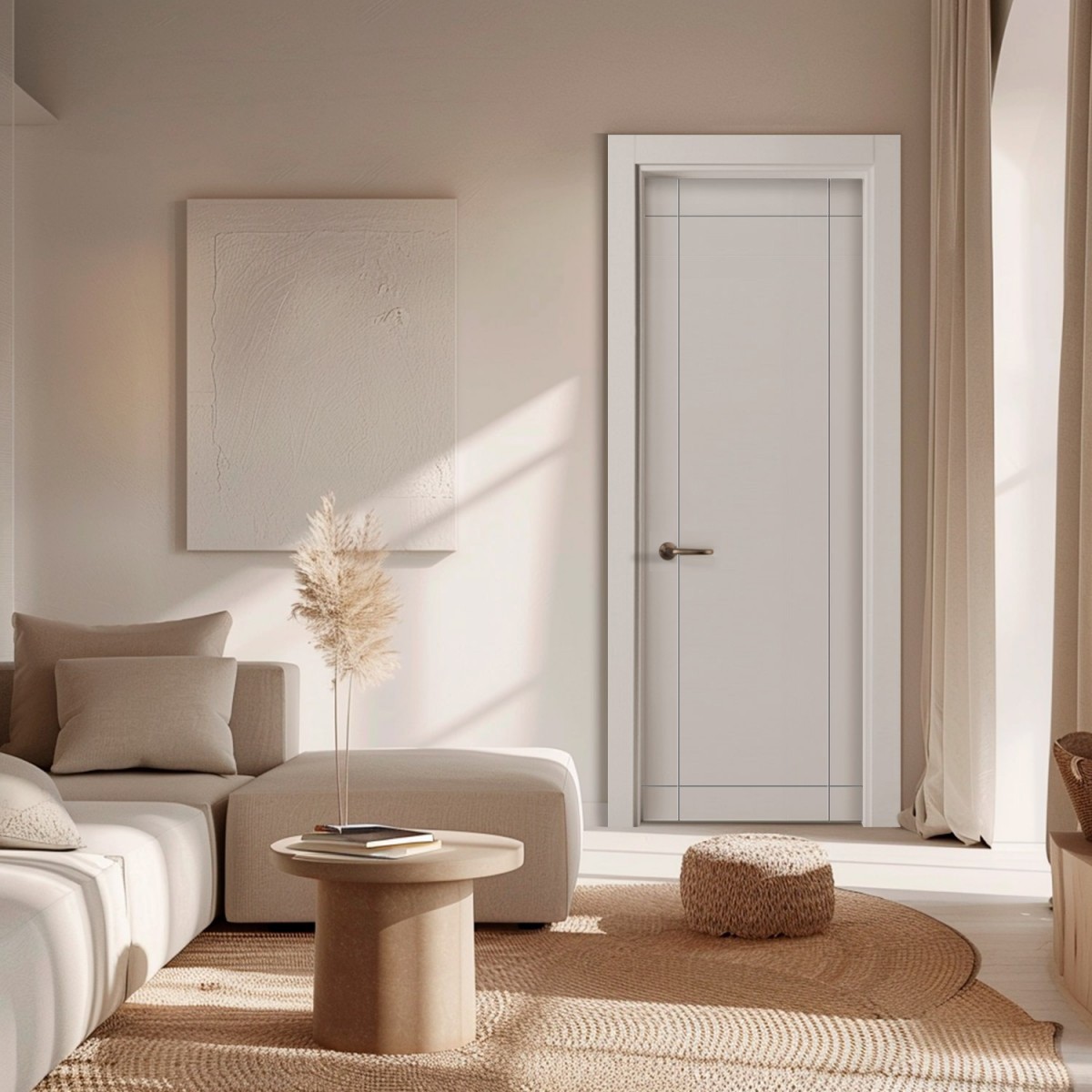 Puerta Interior Lacada Modelo Milán