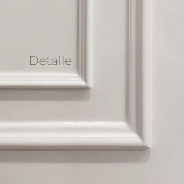 Puerta Interior Blanca Modelo Danira