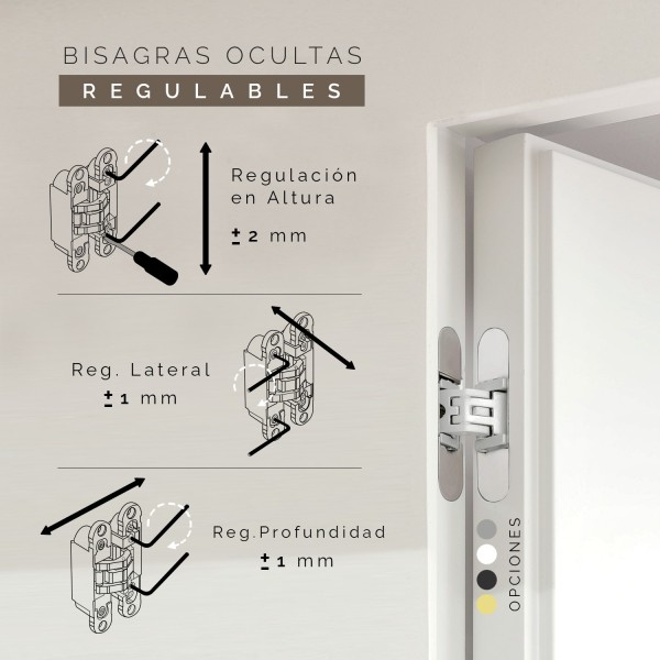 Puerta Interior Lacada Modelo Marsella L