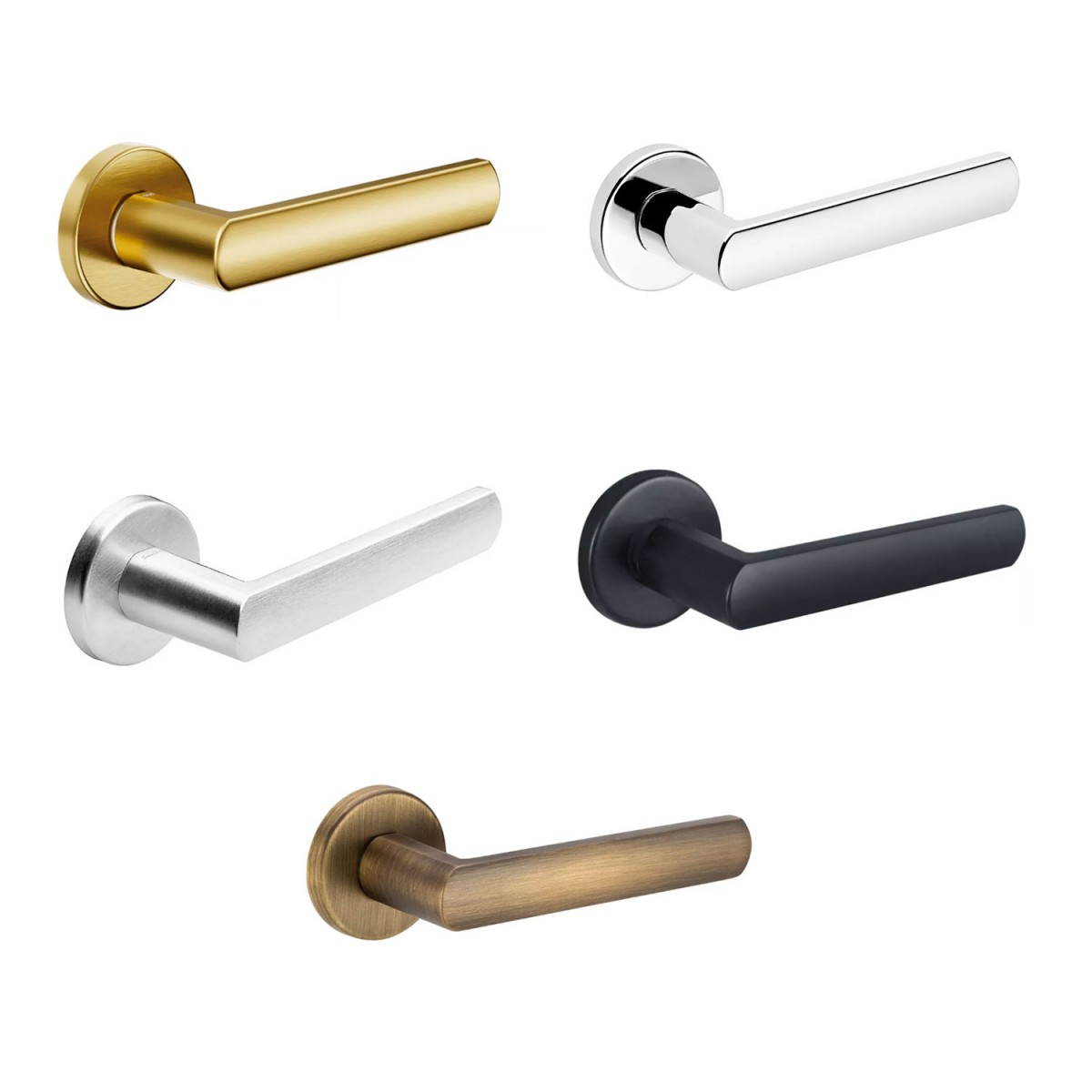LUCE - Maneta de roseta redonda design by DND Handles