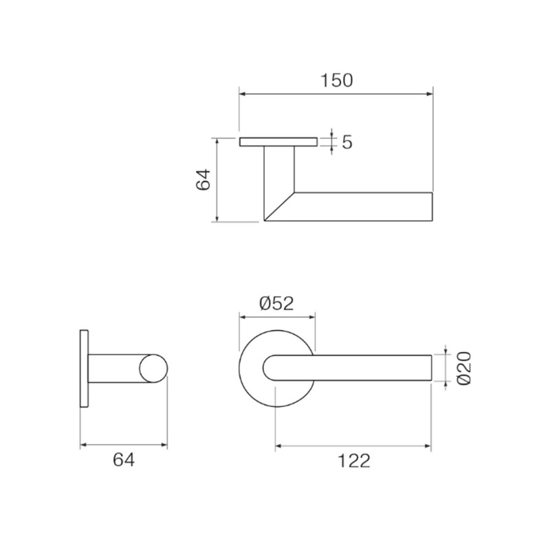 Roseta modelo Milos Slim by Selec