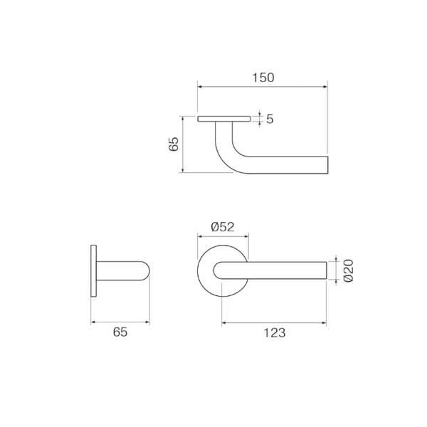Manilla Selec Modelo Creta Slim 2