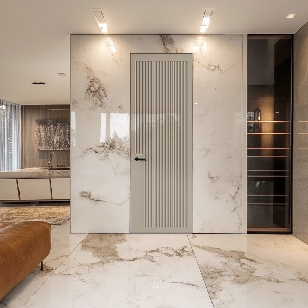 Puerta Invisible lacada modelo Azalea