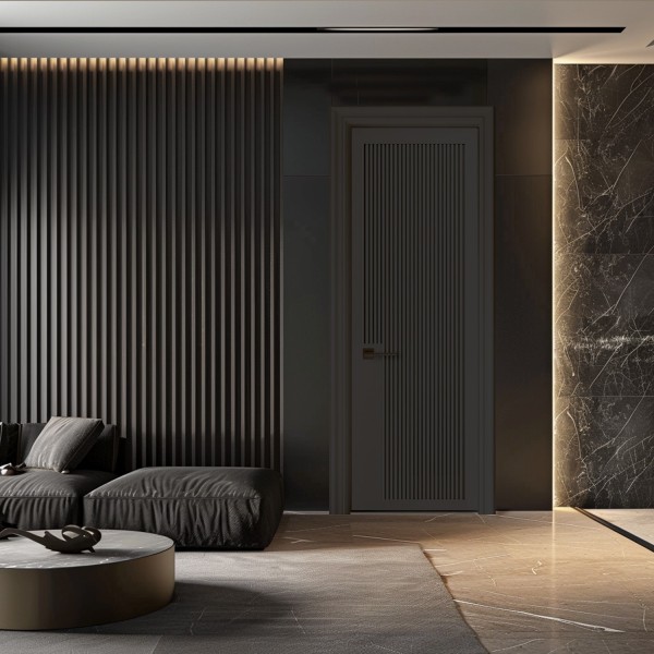 Puerta Interior Blanca Modelo Azalea 2