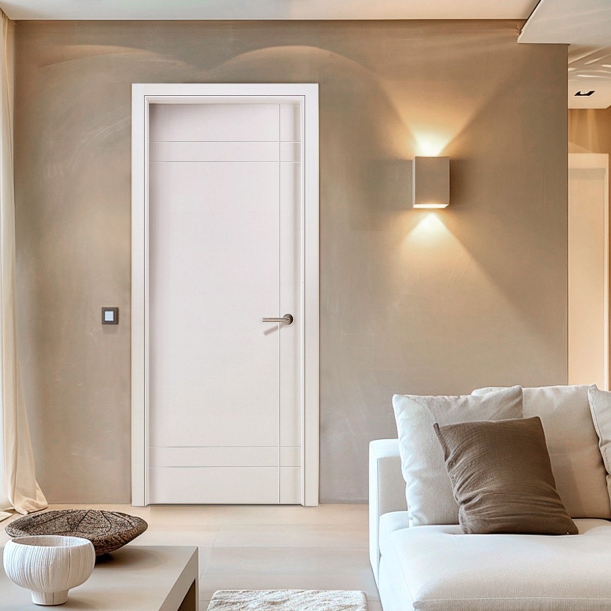 Puerta Interior Lacada Modelo Aveiro
