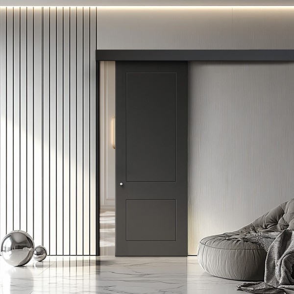 Puerta corredera con faldón Lacada Menorca 2