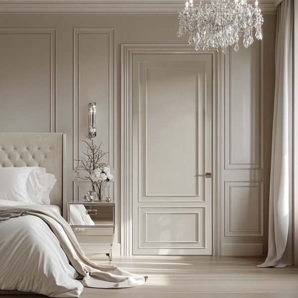 Puerta Interior Blanca Modelo Danira