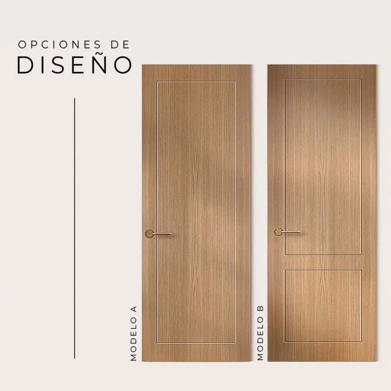 Puerta de Madera modelo Kayú