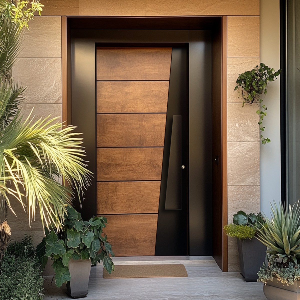Puerta exterior madera Eliot