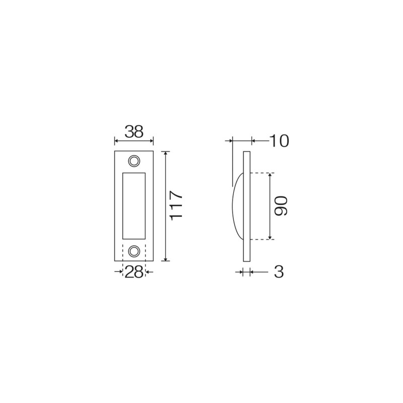 Tirador embutido Elegant by Mi Satori...