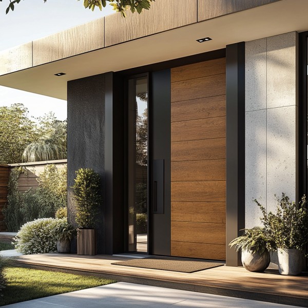 Puerta exterior madera Épica