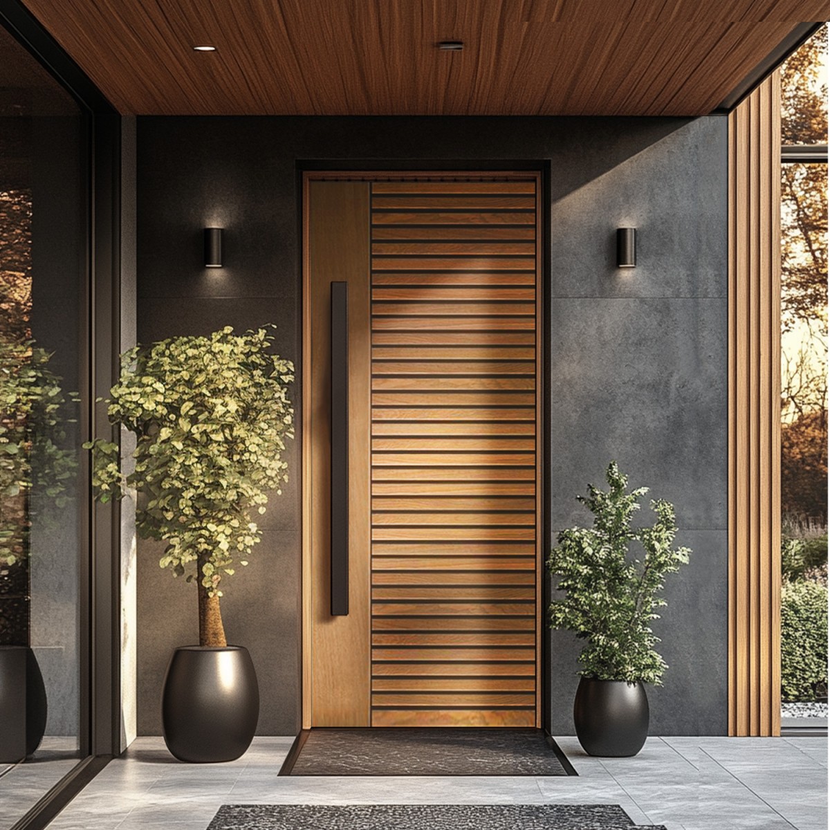 Puerta exterior madera Adler