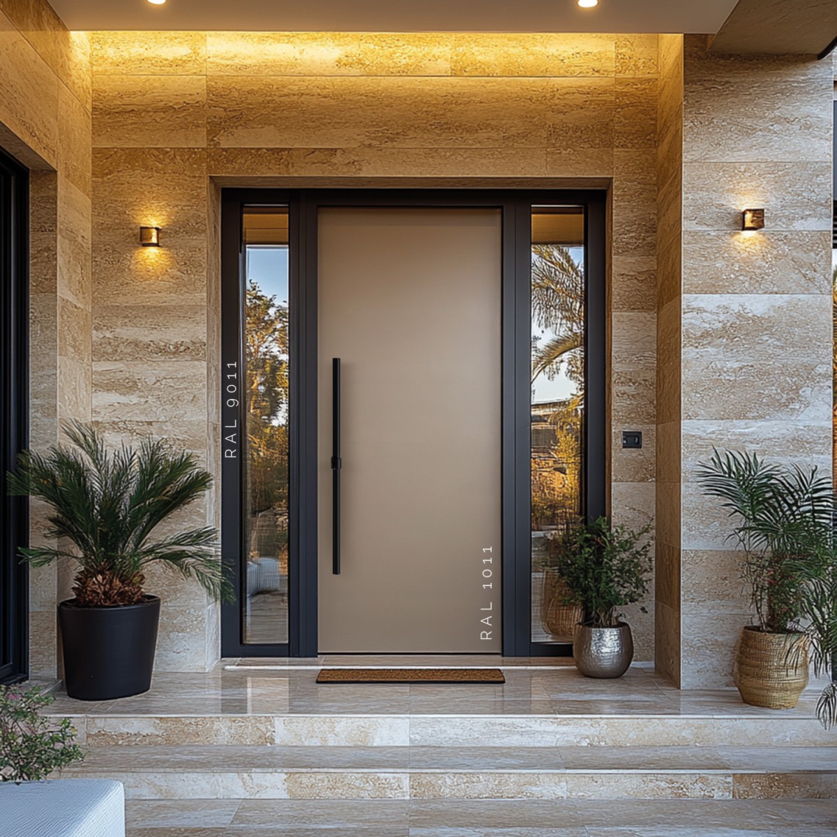 Puerta exterior lacada Lisa
