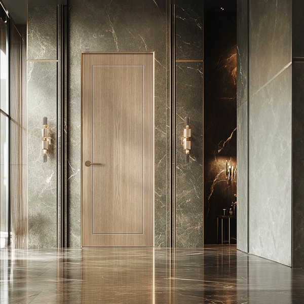 Puerta de Madera modelo Kayú