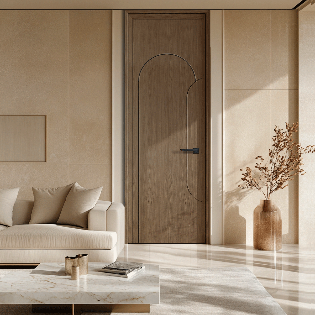 Puerta suelo a techo madera Celestial