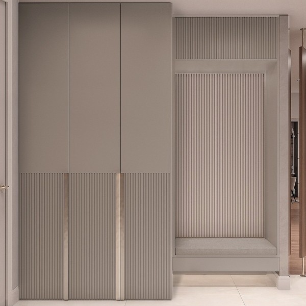 Puerta de armario abatible lacada Lima 2