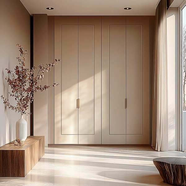 Puerta de armario lacada abatible  Soria