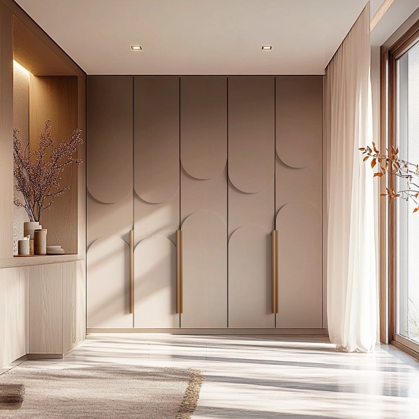 Puerta de armario abatible lacada Angie