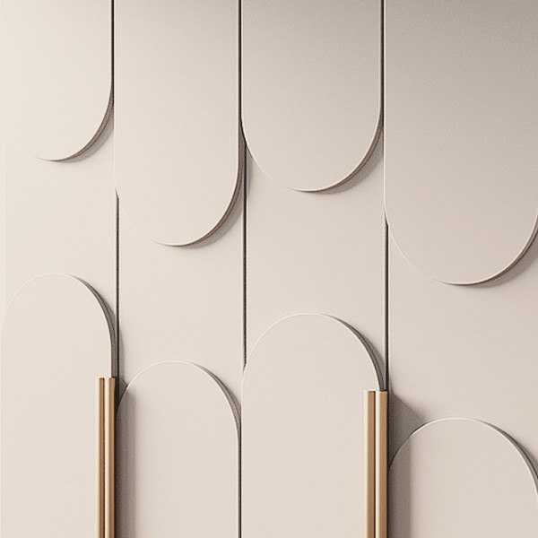 Puerta de armario abatible lacada Angie 2