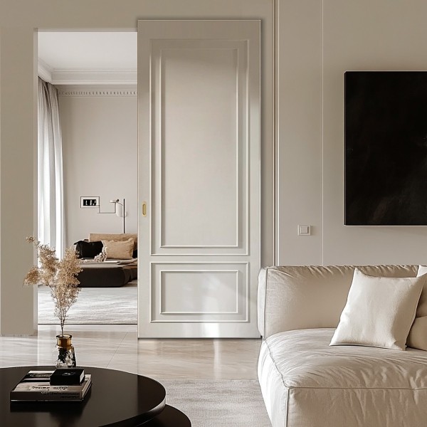 Puerta corredera guía oculta Lacada Danira