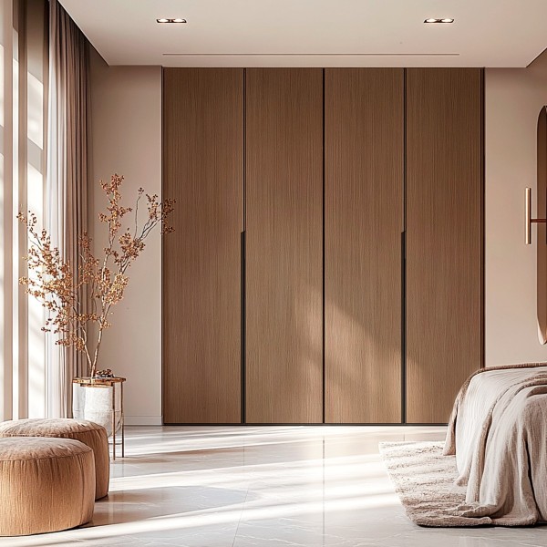 Puerta de armario madera abatible Lisa