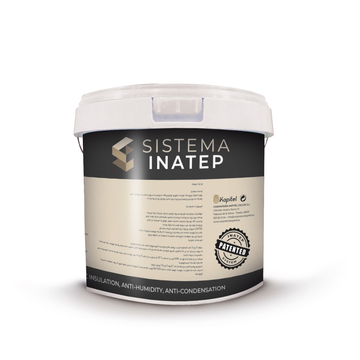 Masilla térmica INATEP 15L