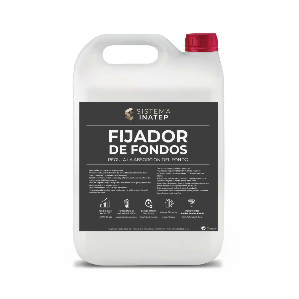 Fijador de fondos INATEP 5L