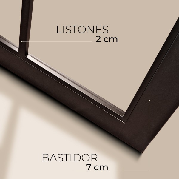 Puerta Interior con cristal Lacada Modelo Ainara