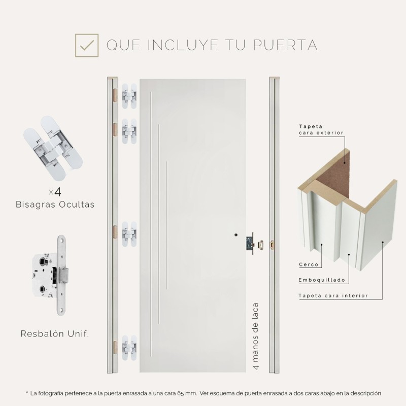 Puerta Oculta hasta el Techo - Redo