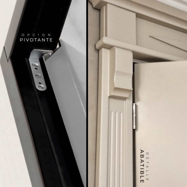 Puerta Interior Blanca Modelo Alma