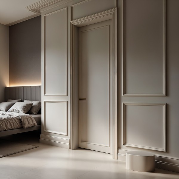 Puerta Interior Blanca Modelo Alma 2