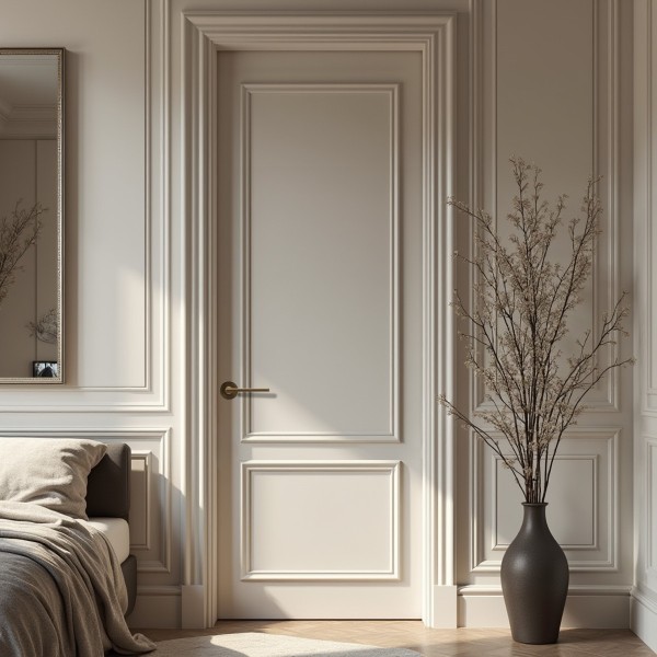 Puerta Interior Blanca Modelo Laris