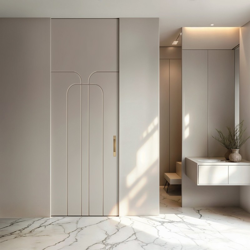 Puerta Corredera hasta el Techo...