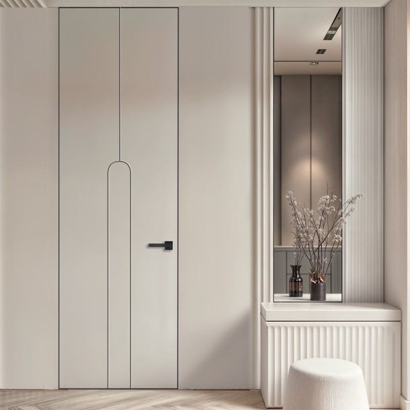 Puerta Oculta hasta el Techo - Gravillea