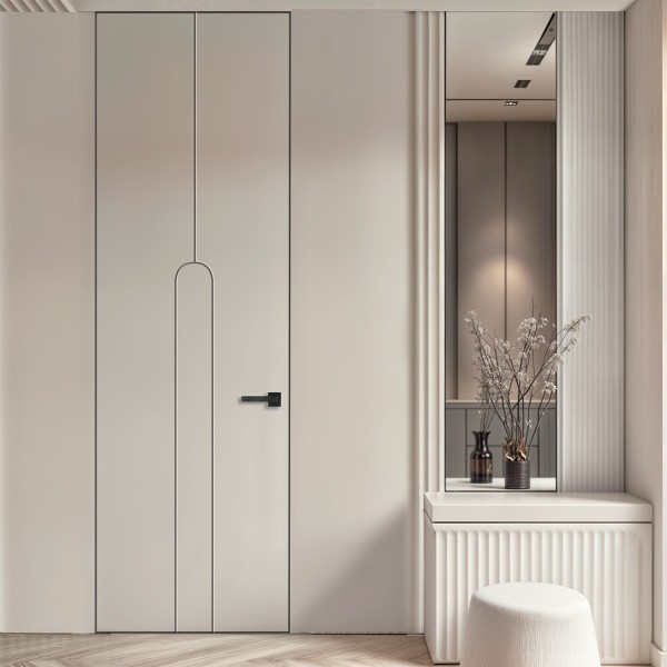 Puerta Oculta hasta el Techo - Gravillea