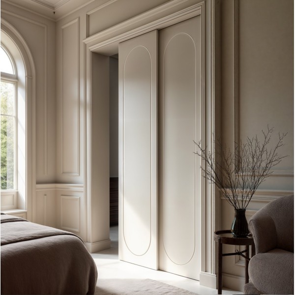 Puerta Corredera hasta el Techo Lacada Redo