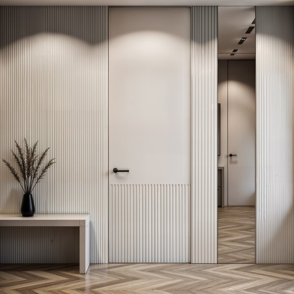 Puerta hasta el Techo Enrasada a Tapeta Lacada - Luminara