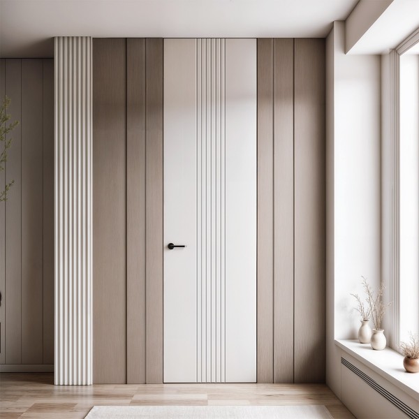 Puerta Suelo a Techo Enrasada a Tapeta - Adelfa