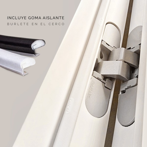 Puerta Hasta el Techo Enrasada a Tapeta - Gravillea