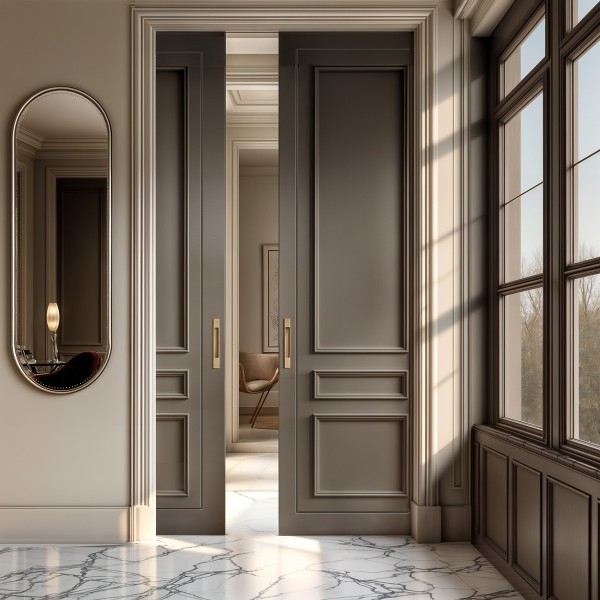 Puerta Corredera hasta el techo, modelo Team