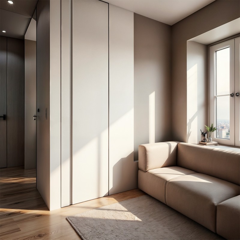 Puerta hasta el Techo Enrasada a...