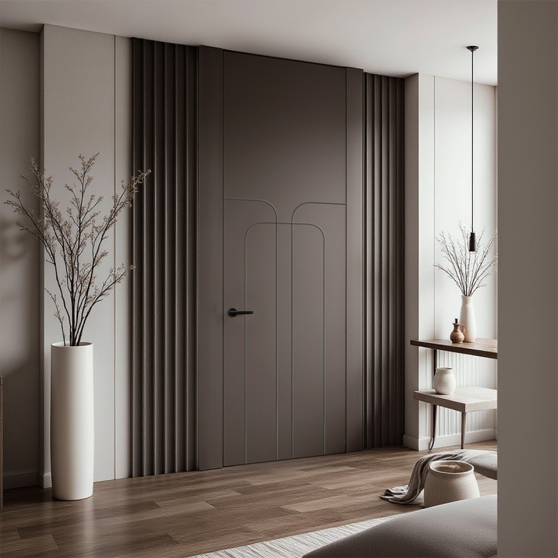 Puerta Hasta Techo Enrasada a Tapeta...