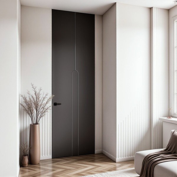 Puerta Hasta el Techo Enrasada a Tapeta - Gravillea 2