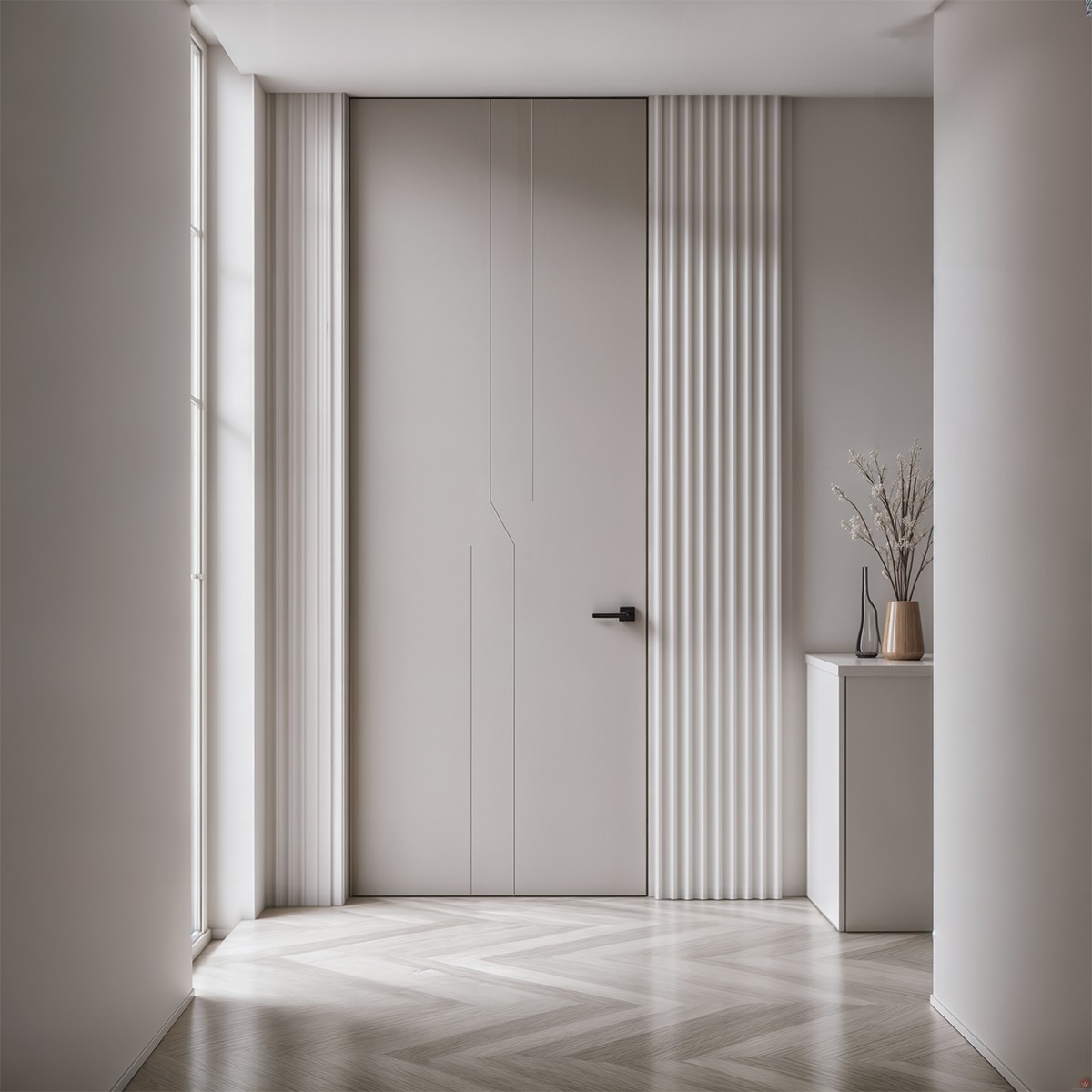 Puerta hasta el Techo Enrasada a Tapeta Lacada - Kelexia