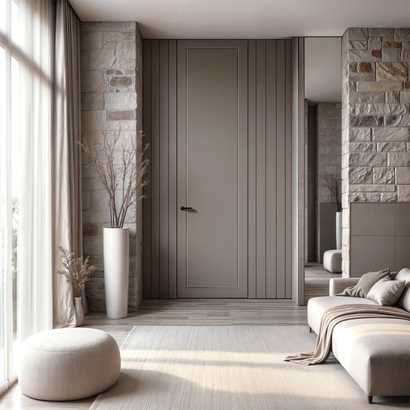 Puerta Hasta el Techo Enrasada a...