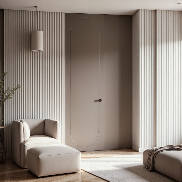 Puerta Suelo a Techo Enrasada a Tapeta - Redo 2