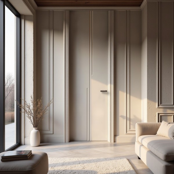 Puerta hasta el techo lacada Arce 2